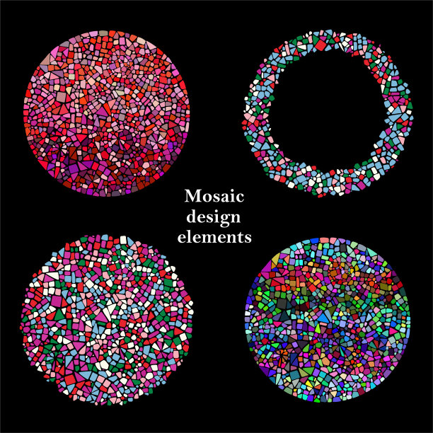 马赛克元素图片下载
