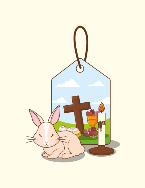 复活节快乐设计图片下载