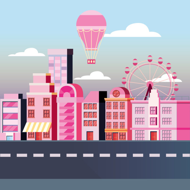 城市的城市设计图片下载