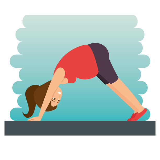 瑜伽训练，健康怀孕图片下载