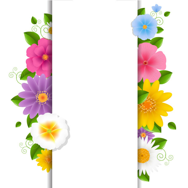 卡片和鲜花图片下载