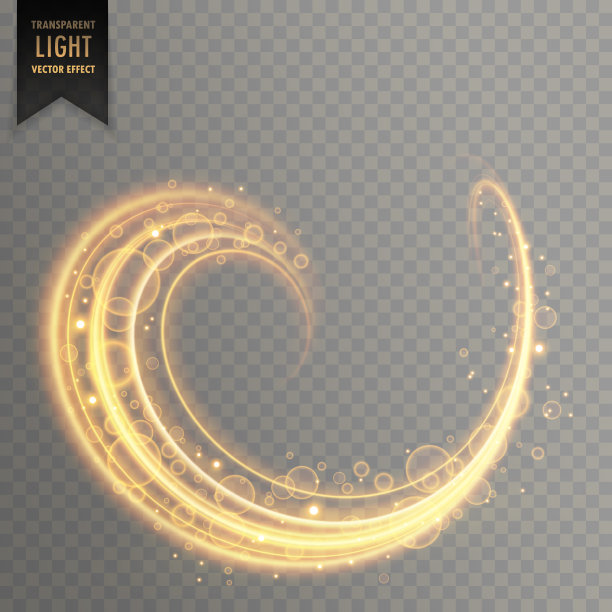 闪耀而轻盈的金色图片下载