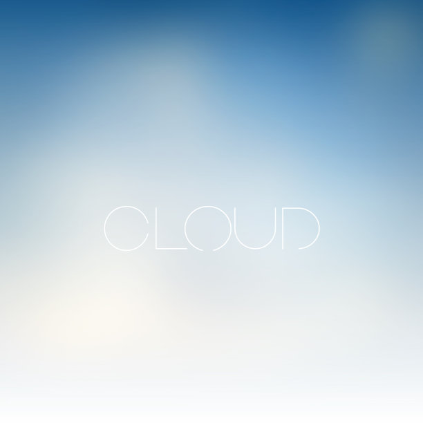 抽象模糊背景-云图片下载