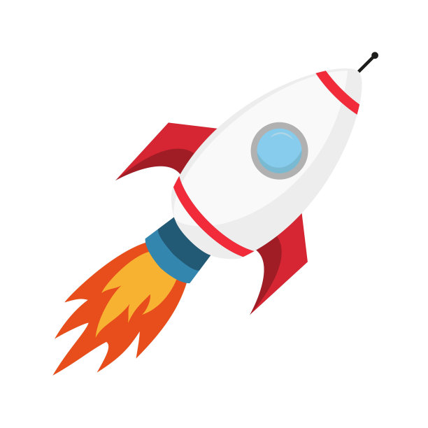 火箭飞行。业务概念启动或启动。图片下载