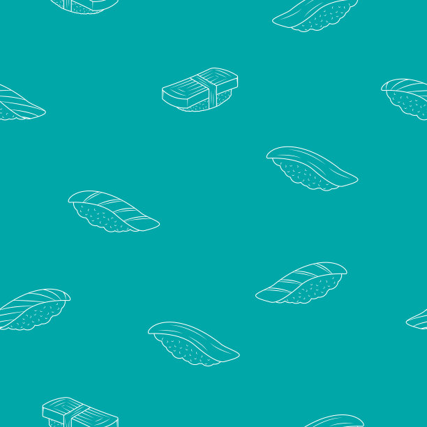 寿司手握寿司无缝模式图片下载