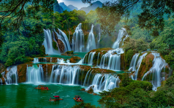 班乔克 - 德田瀑布图片下载