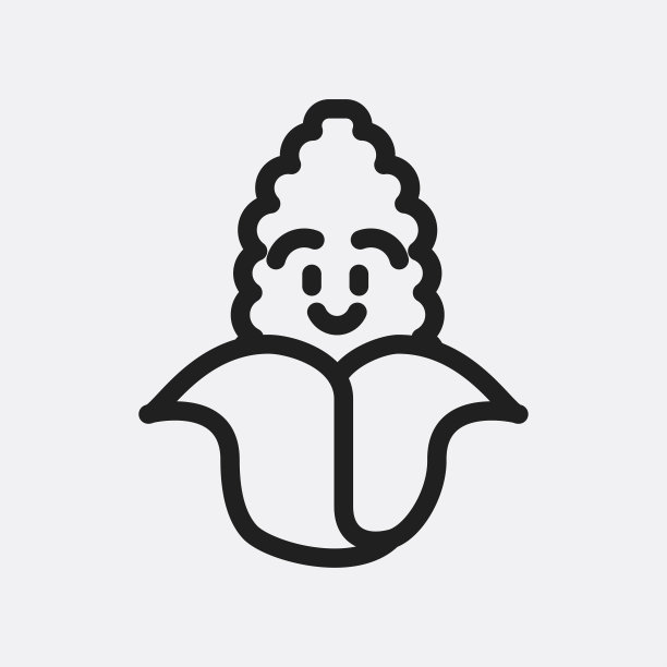 玉米图标插画图片下载