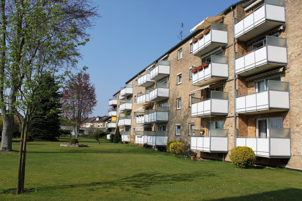 公寓阳台检视图片下载