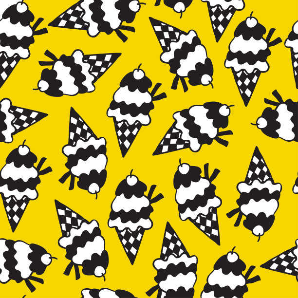 冰淇淋的模式。图片下载