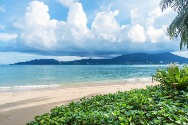 热带天堂海滩图片下载