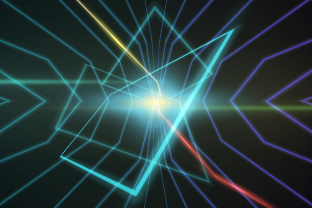 80年代风格的抽象背景图片下载