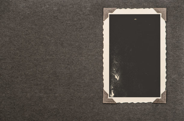 复古照片卡角落相册页图片下载