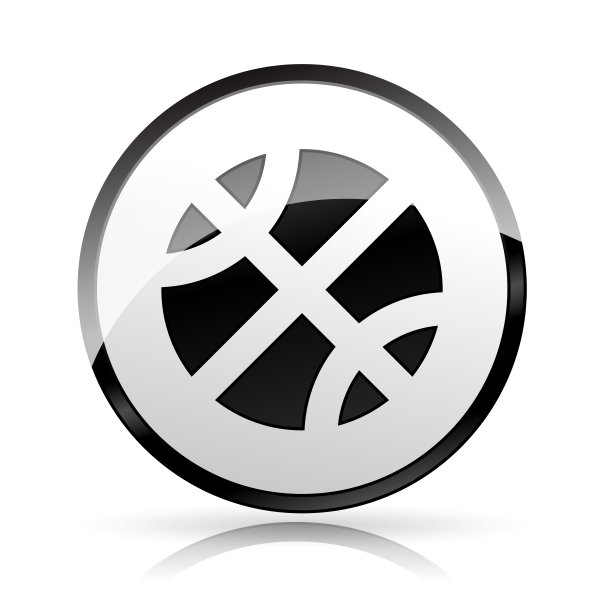 球图标上的白色背景图片下载