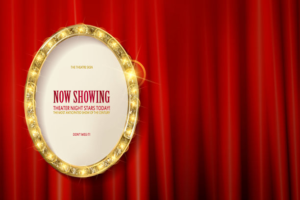 椭圆形的金色的框架图片下载