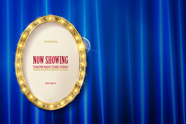 椭圆形的金色的框架图片下载