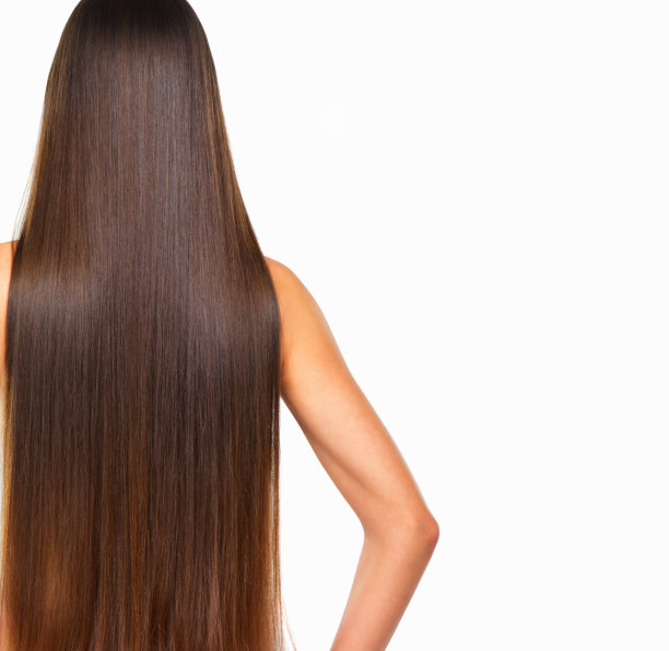 滋润的头发是柔滑的头发图片下载