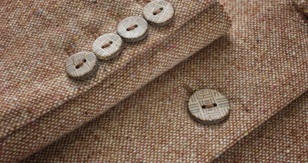 西装上衣纽扣细节图片下载