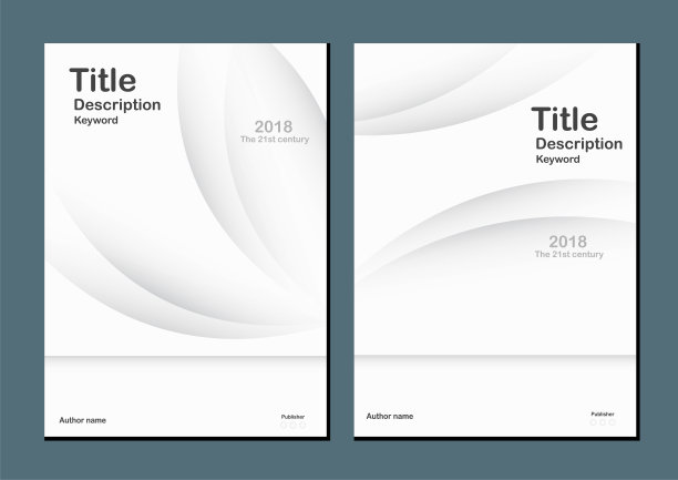 白色现代抽象背景与文本空间的网页横幅，封面设计，小册子，书籍和展示。图片下载