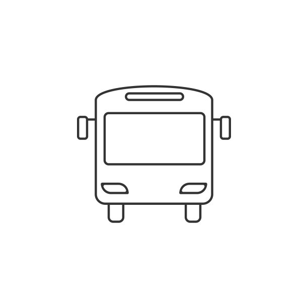 公共汽车图标。移动概念和web应用的导航符号元素。细线图标用于网站设计和开发，应用程序开发。溢价图标图片下载