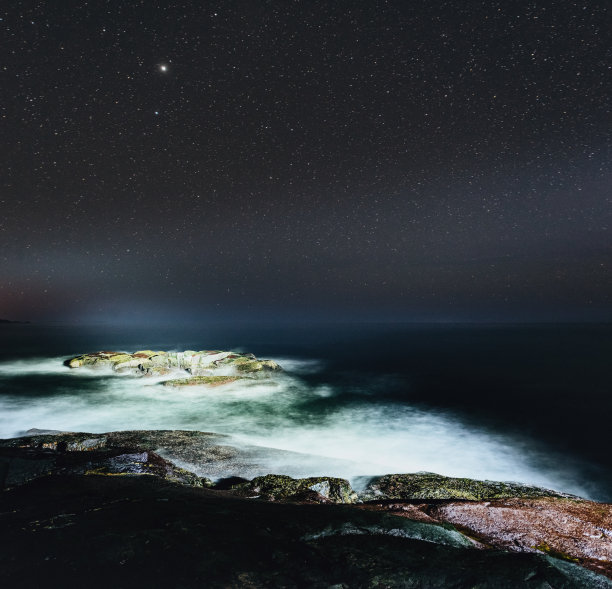 星光的海岸图片下载