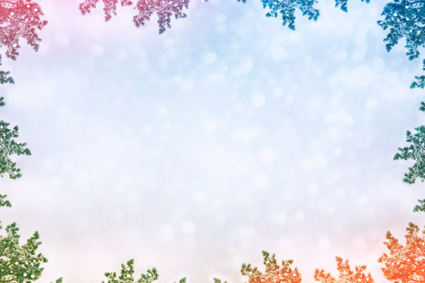 冬天的圣诞节的背景。图片下载