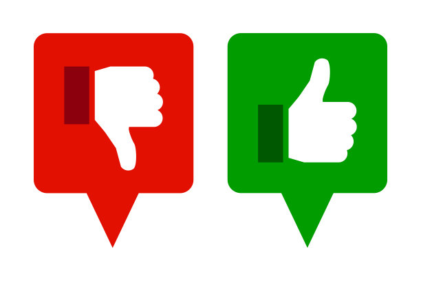 拇指向上和向下图片下载