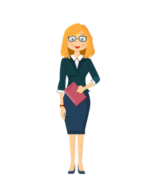 女商人领袖，实干女孩成功企业家，穿着严格的商务套装图片下载