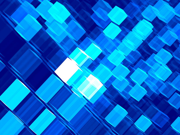 混沌立方体-抽象的数字生成图像图片下载