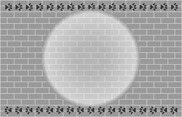 有爪印的砖墙，框架图片下载