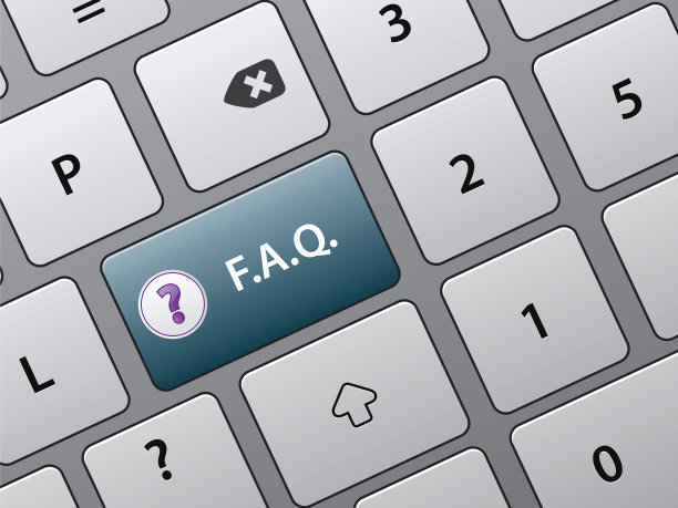 笔记本电脑键盘上常见问题按钮图片下载