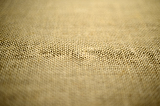 复古纹理背景粗麻布，小的景深图片下载