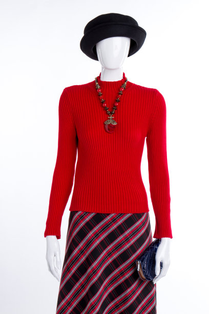 穿着时尚的人体模型。图片下载