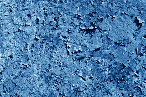 海军蓝的水泥墙面纹理。图片下载