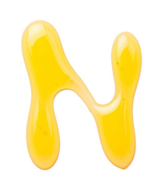 蜂蜜孤立在白色背景图片下载