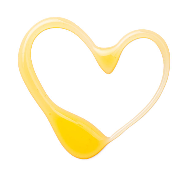 蜂蜜孤立在白色背景图片下载