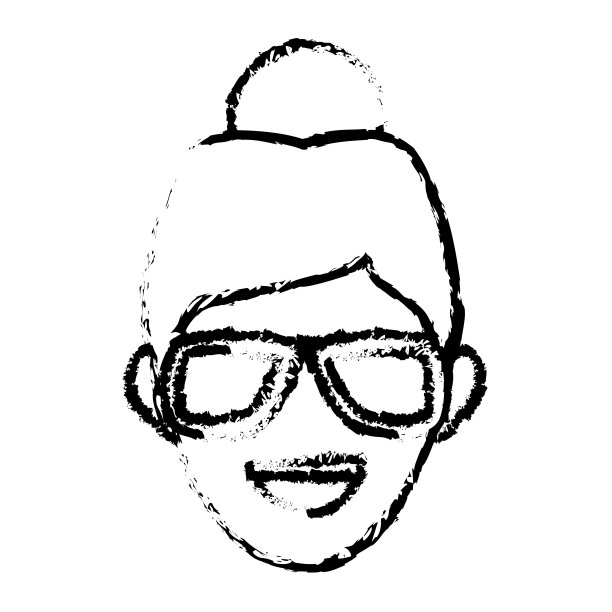 人物女性头像轮廓图片下载