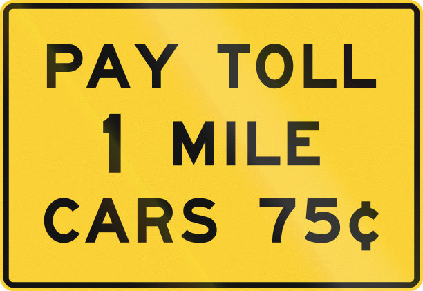 美国MUTCD路标-收费图片下载