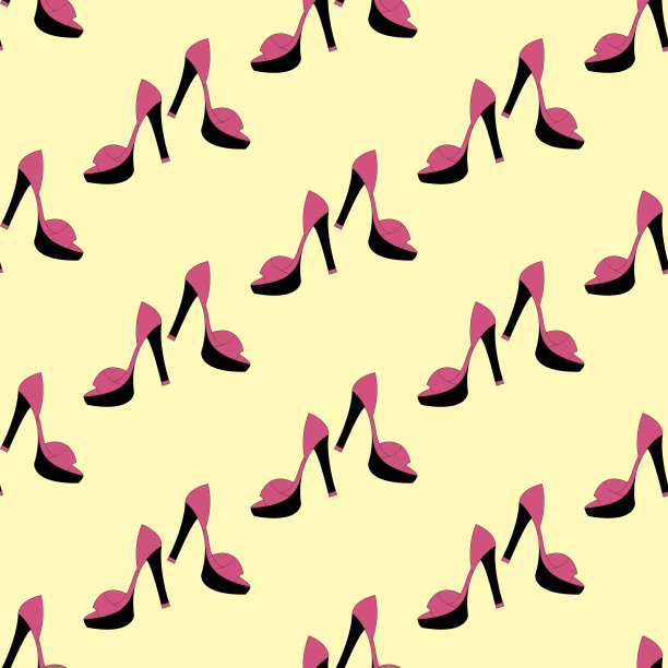 鞋子无缝模式图片下载