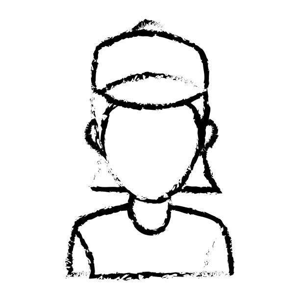 肖像女性角色头像雇员图标图片下载