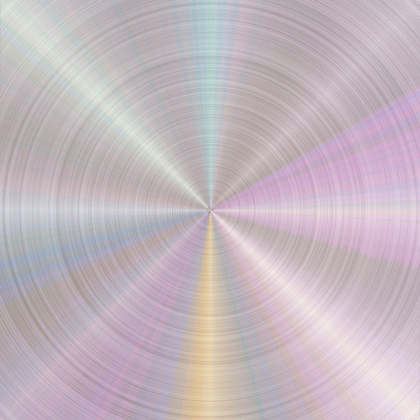 圆形拉丝颜色梯度金属纹理图片下载