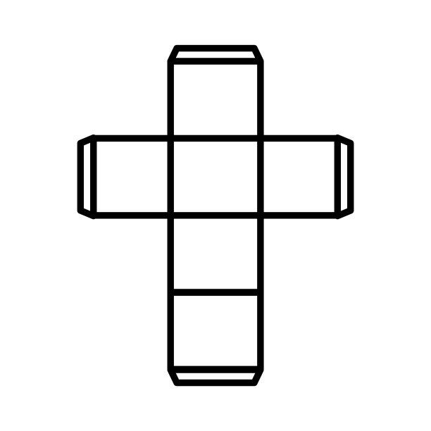 模切图标-矢量插图。图片下载