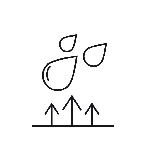 防水图标，水保护图标，标签贴纸图标-矢量插图。图片下载