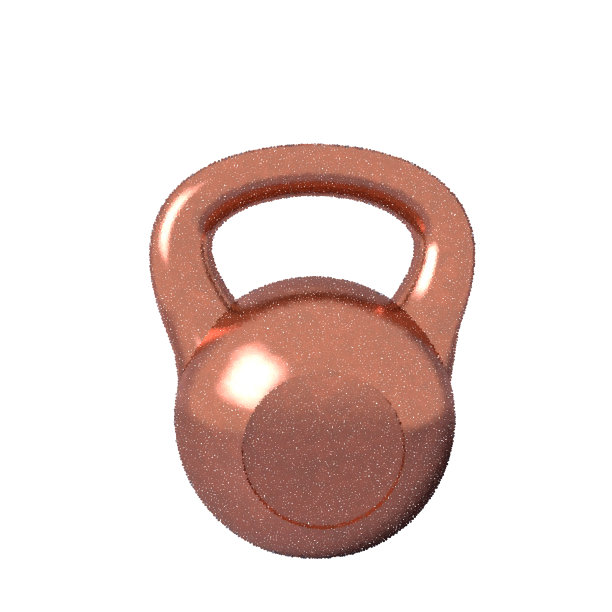 Kettlebell。孤立在白色背景上。矢量插图。图片下载