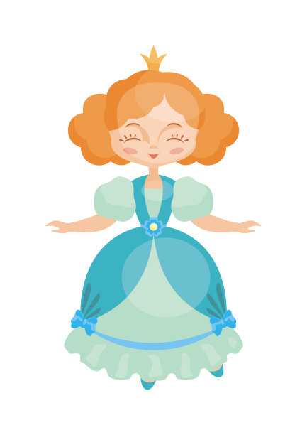 小红发公主图片下载