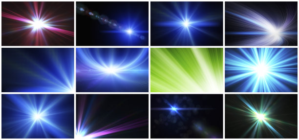 闪光灯和镜头闪光-高质量图片下载