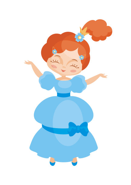 小幸福的公主图片下载