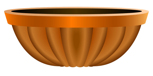 孤立空花盆图片下载