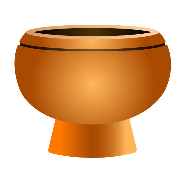 孤立空花盆图片下载