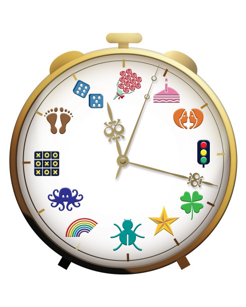 用图片图标代表数字的时钟图片下载