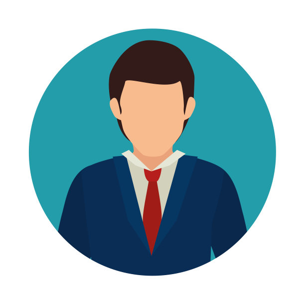 商人角色孤立图片下载